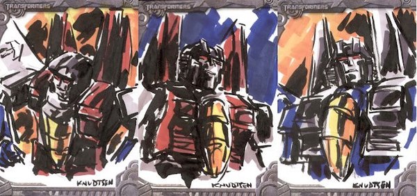 Transformers Sketch Cards By Breygent Marketing Preview G1 Cards Art  (7 of 10)